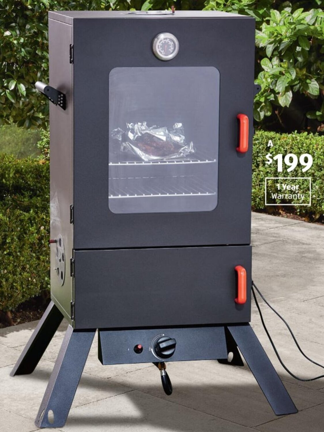BBQ Gas Smoker offer at ALDI