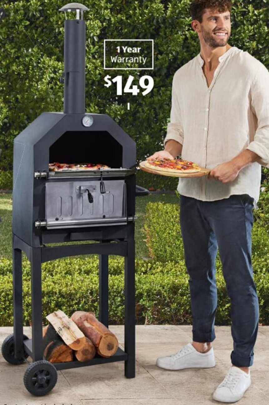 Woodfire Pizza Oven offer at ALDI