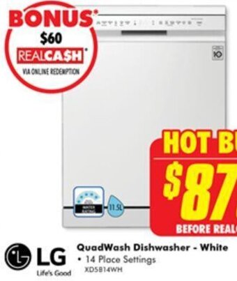QuadWash Dishwasher - White
