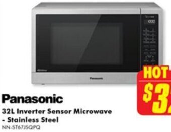 The Good Guys 32L Inverter Sensor Microwave - Stainless Steel offer