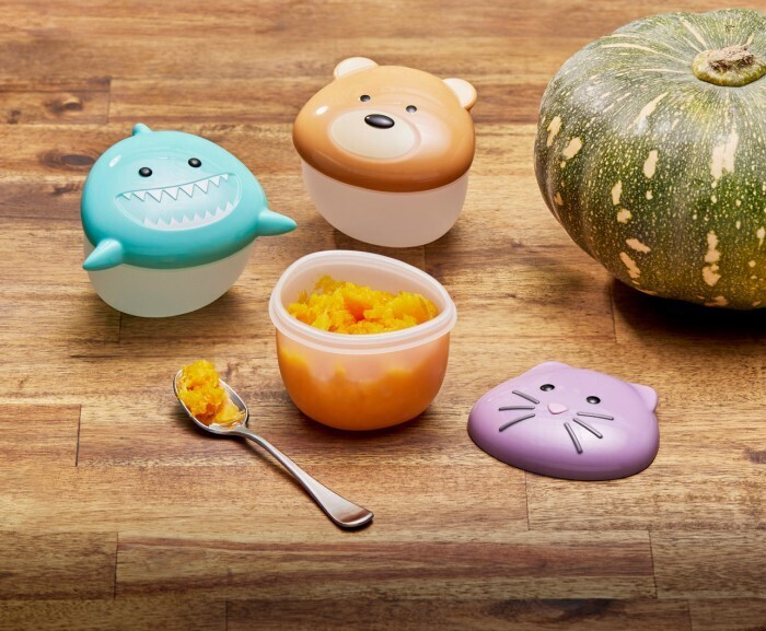 Meli animal snack containers offer at Coles