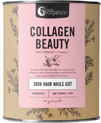 healthylife Nutra organics collagen beauty with verisol + c, 225g offer