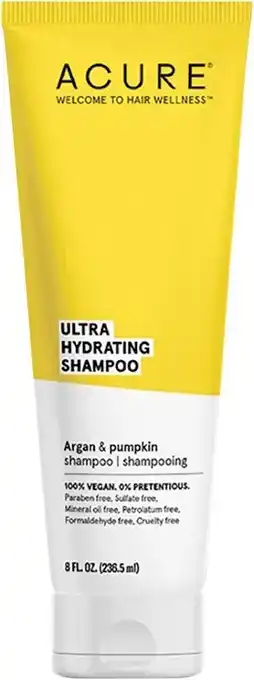 healthylife Acure ultra hydrating shampoo argan, 236.5ml offer