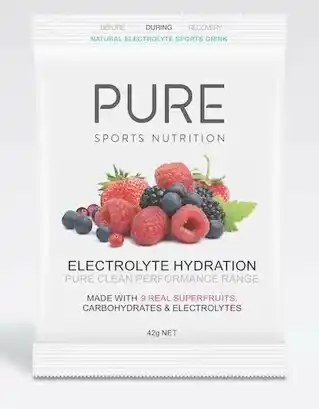 healthylife Pure electrolyte  hydration 25 sachet box superfruits, 42g x 25 offer