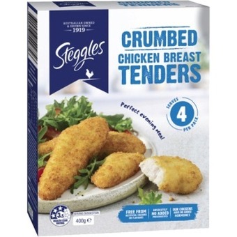 IGA Steggles Chicken Breast Tenders 400g Selected Varieties offer