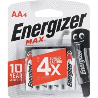 IGA Energizer max aa or aaa batteries 4 pack offer