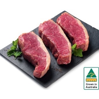 IGA Australian economy beef porterhouse steak offer