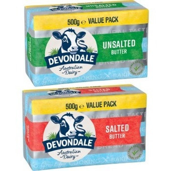IGA Devondale salted or unsalted butter value pack 500g offer