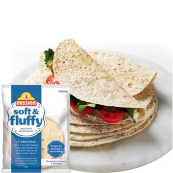 IGA Mission wraps soft & fluffy 450g offer