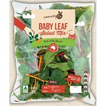 IGA Community co baby leaf mix 300g offer