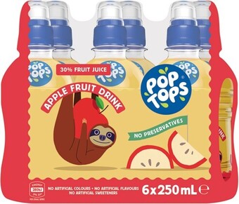 IGA Pop tops 6x250ml selected varieties offer