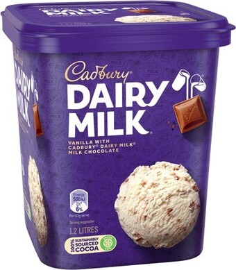 IGA Cadbury, oreo or nestlé ice cream 1.2 litre selected varieties offer