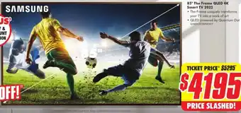 The Good Guys 85" The Frame QLED 4K Smart TV 2022 offer