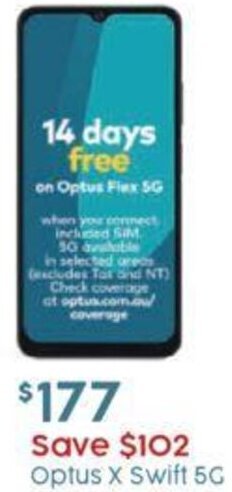 Target Optus X Swift 5G offer