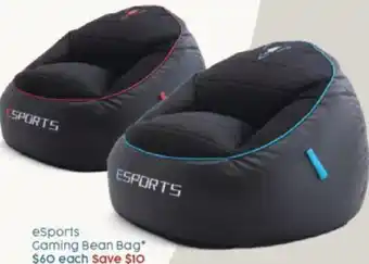 Target eSports Gaming Bean Bag offer