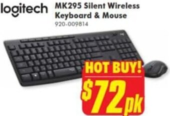 MK295 Silent Wireless Keyboard & Mouse