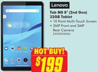 The Good Guys Tab M8 8" (2nd Gen) 32GB Tablet offer