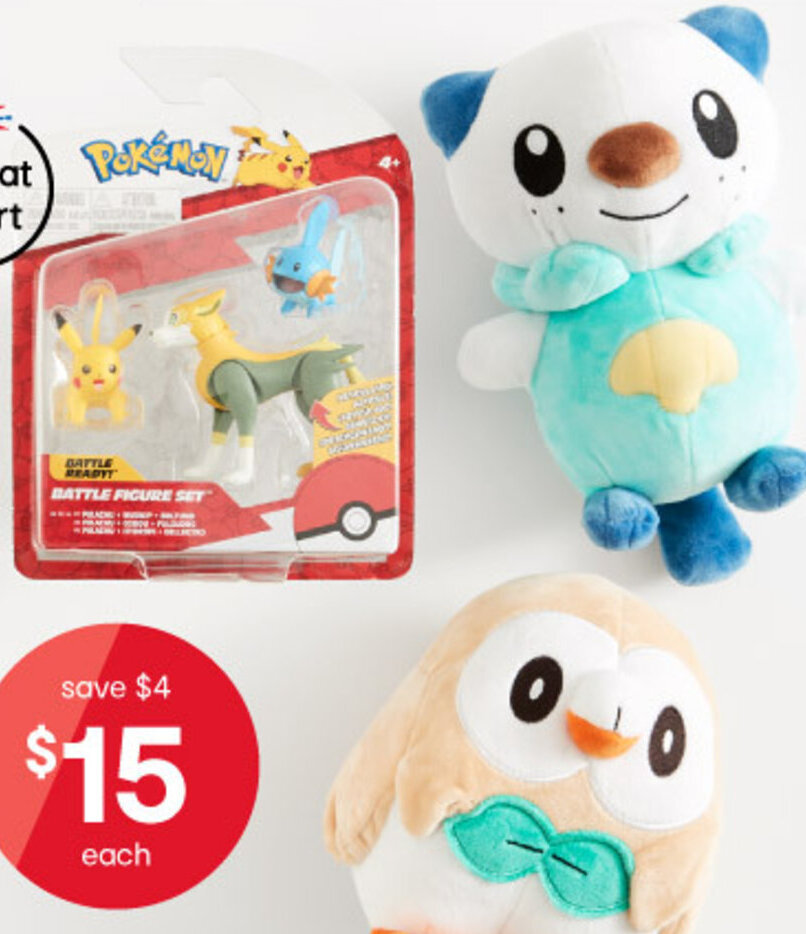 Pokémon offer at Kmart