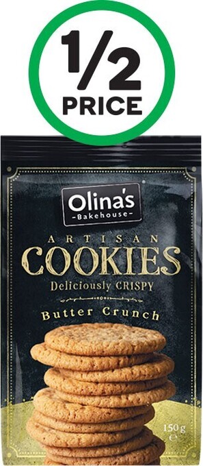 Woolworths Olina’s artisan cookies 150g offer