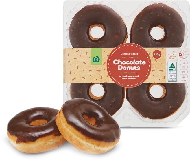 Woolworths donut varieties pk 4 offer at Woolworths