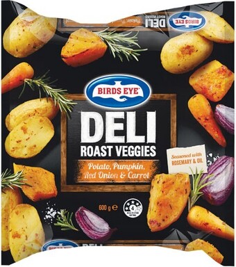 Woolworths Birds eye deli roast vegetables 600g offer