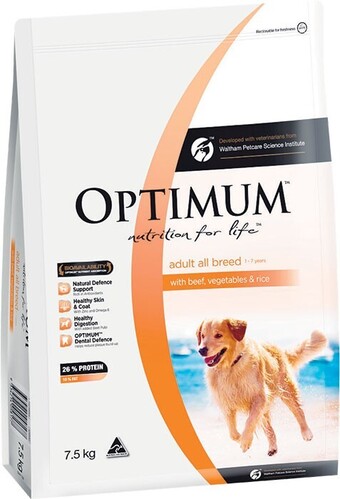 Woolworths Optimum dry dog food 6.5-7 kg offer
