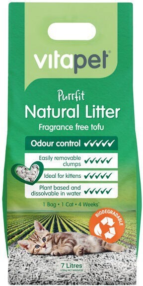 Woolworths Vitapet natural litter tofu 7 litre offer