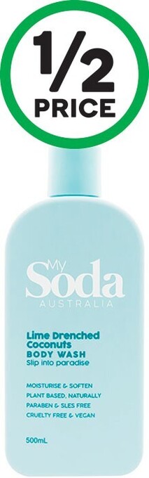 Woolworths My soda body wash 500ml offer