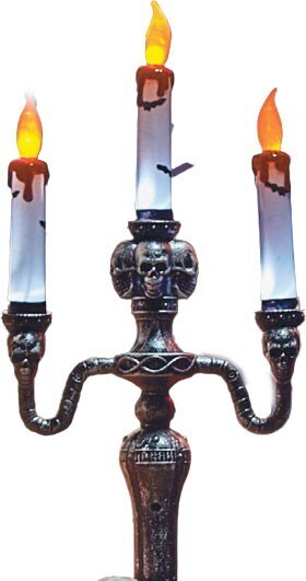 Woolworths Halloween light up candelabra offer