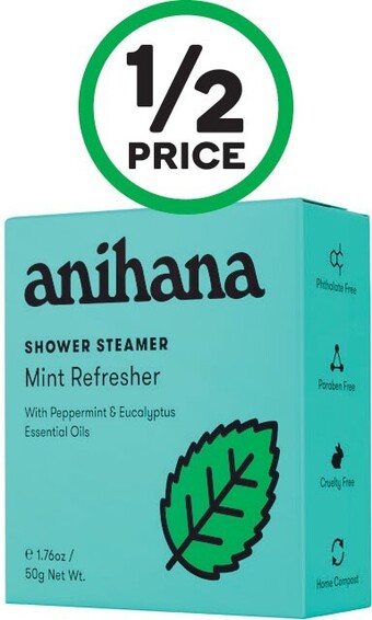 Woolworths Anihana shower steamer 50g offer