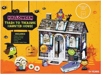 Woolworths Halloween cereal box craft offer
