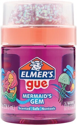 Woolworths Elmer’s gue mermaid’s gem premade slime offer