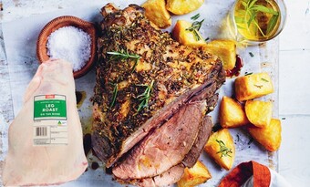 Coles Coles australian lamb whole or half leg roast offer