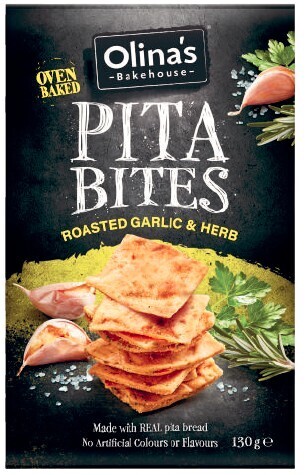 Olina's pita bites 130g