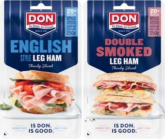 Coles Don sliced meat 170g-250g offer
