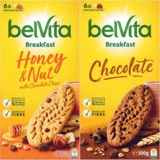 Coles Belvita breakfast biscuits 300g offer