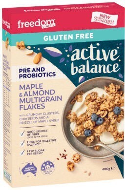 Coles Freedom active balance cereal 400g-500g offer