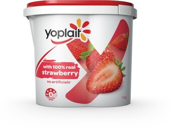 Coles Yoplait yoghurt 1kg offer