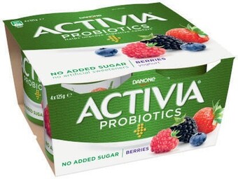 Coles Activia yoghurt 4x125g offer