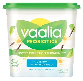 Coles Vaalia probiotics yoghurt 900g offer