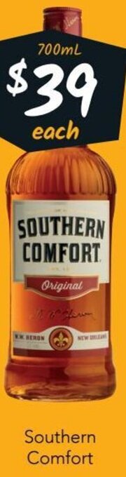 Cellarbrations Southern Comfort 700ml offer