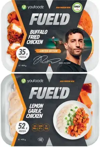 Coles Youfoodz fuel'd meal 400g-450g offer
