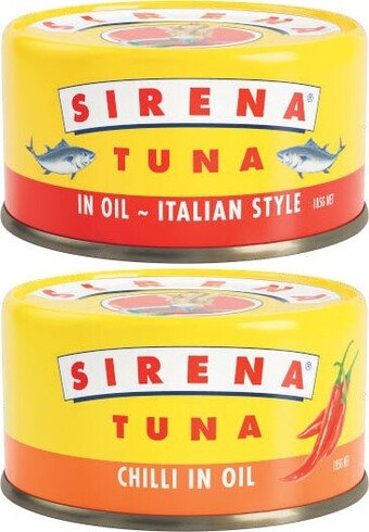 Coles Sirena tuna 185g offer