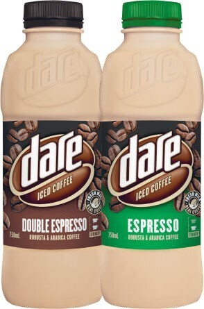 Coles Dare flavoured milk 750ml offer