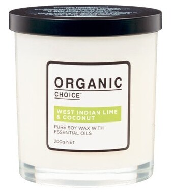 Coles Organic choice candle 1 each offer