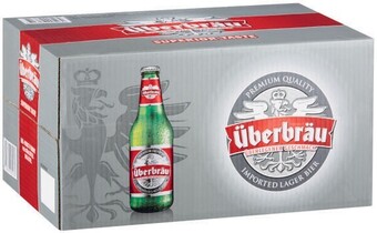 Uberbrau imported lager bottles 24x330ml
