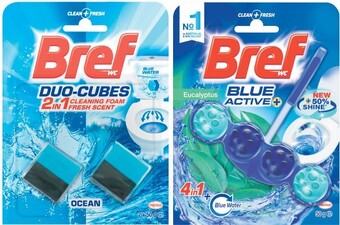 Coles Bref colour, brilliant gel, deluxe, scent switch or pro nature toilet cleaner 42g-50g offer