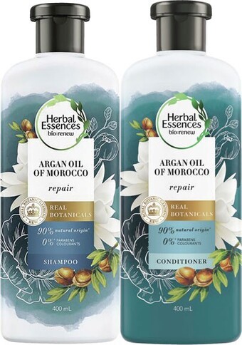 Coles Herbal essences bio renew shampoo or conditioner 400ml offer
