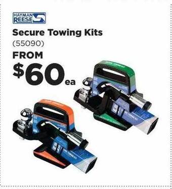 Secure towing kits