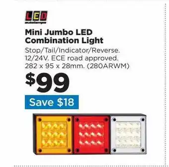 Repco Mini jumbo led combination light offer